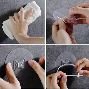 BUFFER® Yapışkanlı Eşya Sabitleyici Aparat Deprem Güvenliği Çocuk Koruma Sabitleme Aparatı 1 Çift