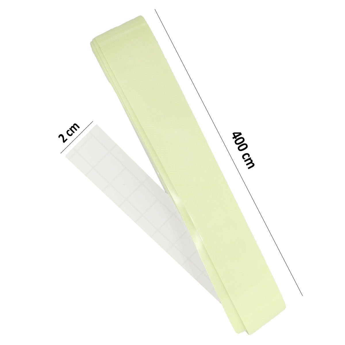 BUFFER® Karanlıkta Işık Veren  Yansıyan 4 Metre Fosforlu Yeşil Şerit Bant