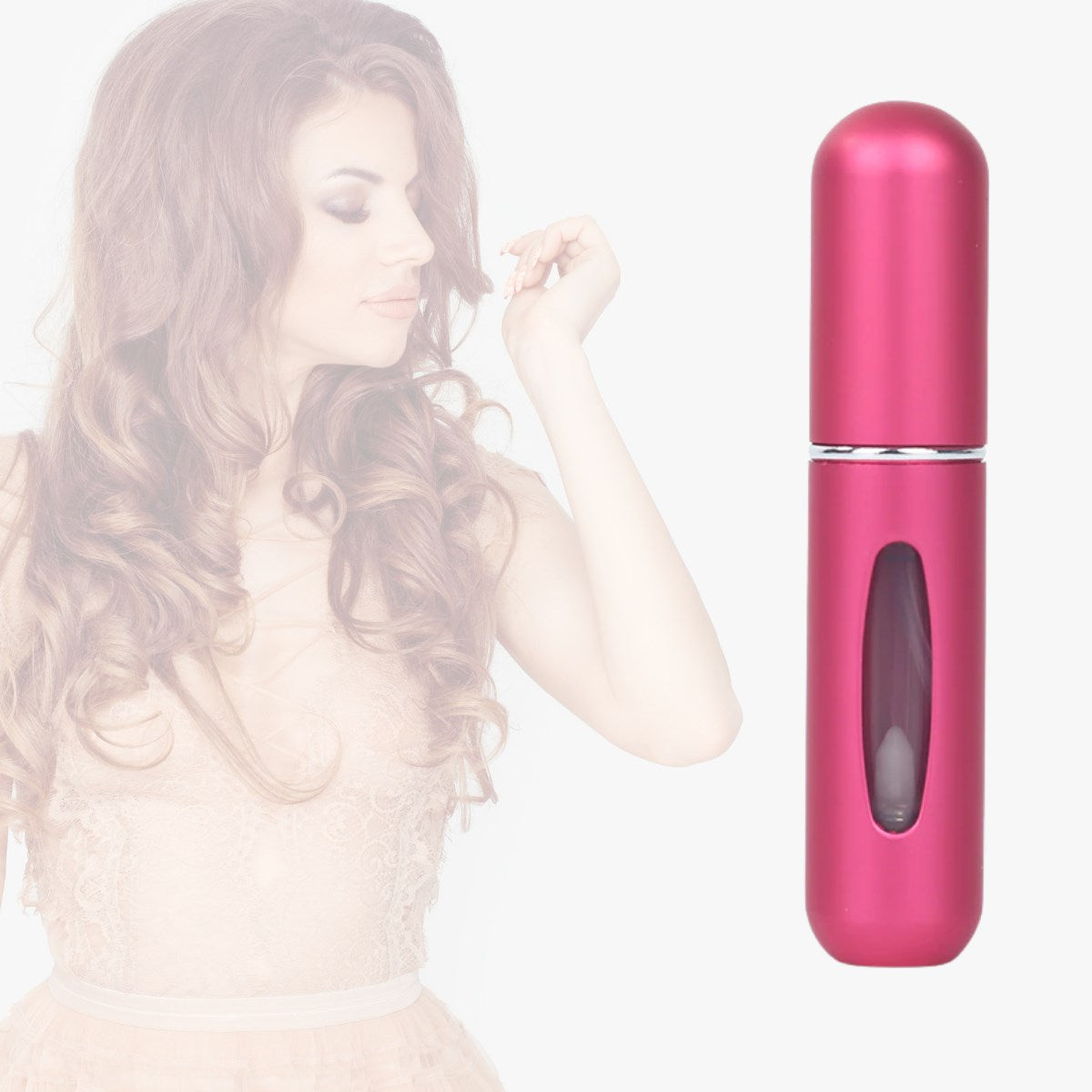 BUFFER® Parfüm Şişesinden Dolabilir Yedek Cep Parfüm Şişesi Aparatı