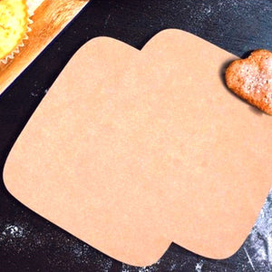 BUFFER® 50 Adet Air Fryer Pişirme Kağıdı Tek Kullanımlık Hava Fritöz Yağ Geçirmez Yapışmaz Gıda Pişirme Kağıdı Deliksiz Düz Kare Model