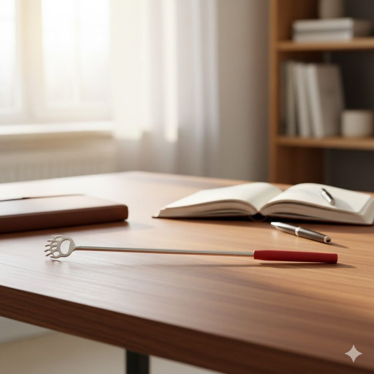 BUFFER® Pratik Kolay Teleskopik Metal Sırt Kaşıma Kaşağı Aleti Aparatı